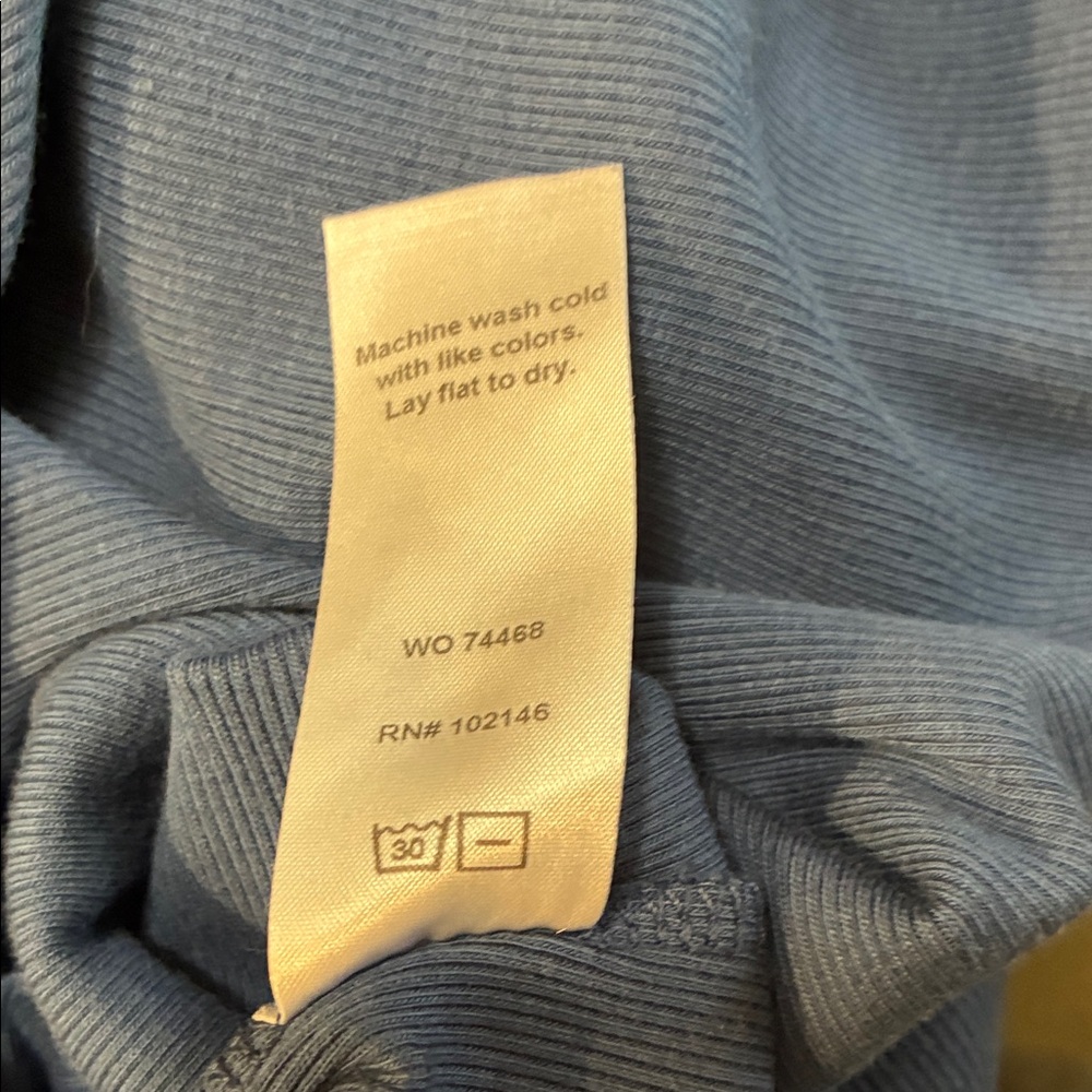 Michael Stars Blue Sleeveless Tank Midi Dress, Size Small - Picture 7 of 7